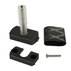 OPTIPARTS - SNODO STICK - PROLUNGA IN GOMMA UNIVERSALE 16MM CON BASE SMONTABILE