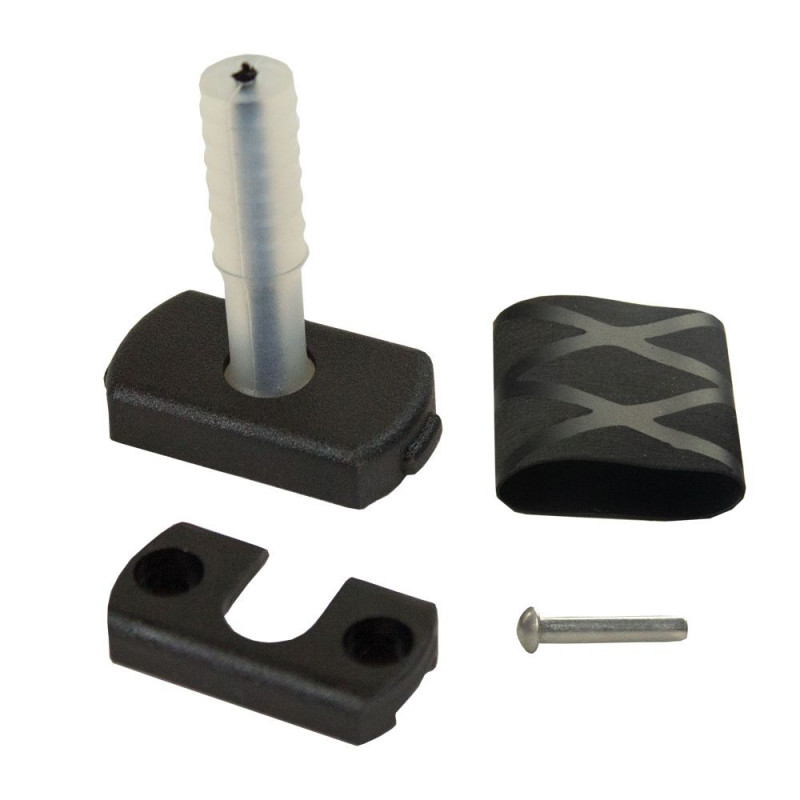 OPTIPARTS- RUBBER JOINT WITH ROPE CORE FOR TILLER EXTENSION