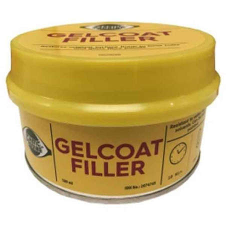 GELCOAT FILLER WHITE 180ML SHINY WHITE GEL COAT FILLER - NEW