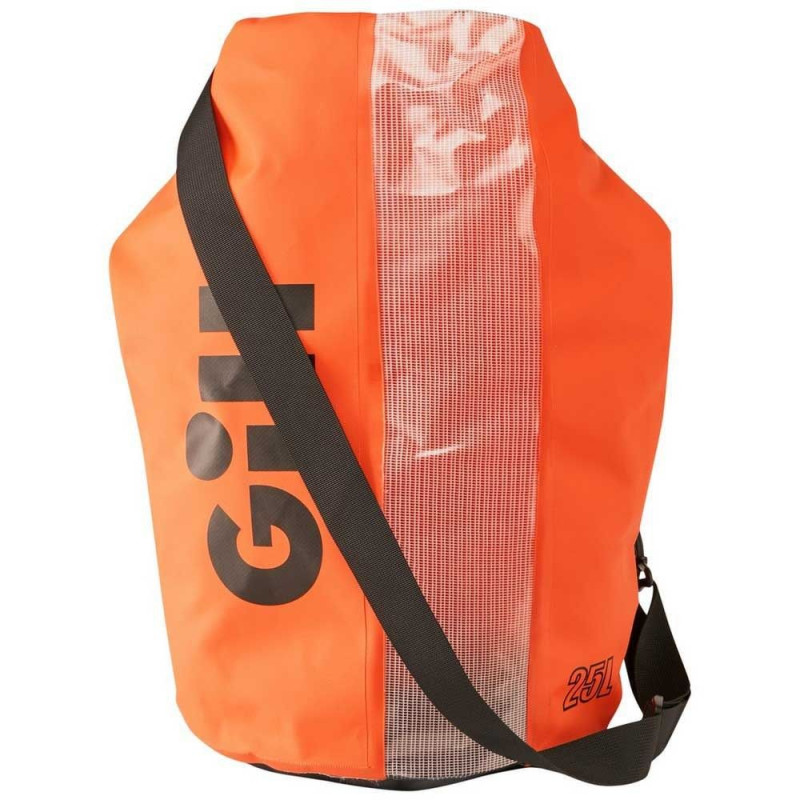 GILL - WATERPROOF DRY BAG 25 LT WITH STRAP ORANGE