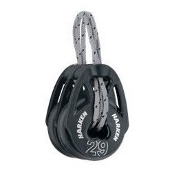 HARKEN - SHEAVE 29 MM DOUBLE T2™ SOFT ATTACH DOUBLE CARBO BLOCK