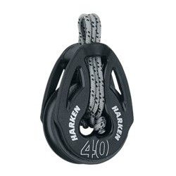 HARKEN® - BOZZELLO 40 MM T2™ SOFT ATTACH CARBO BLOCK