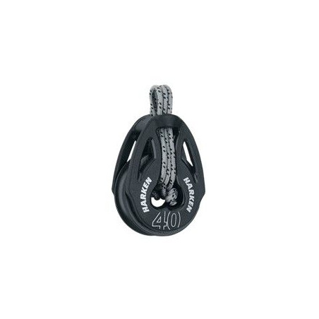 HARKEN® - BOZZELLO 40 MM T2™ SOFT ATTACH CARBO BLOCK
