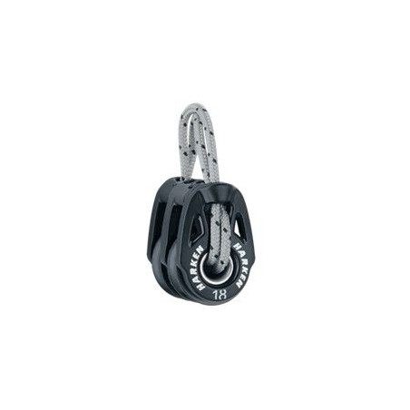 HARKEN - 18 MM T2™ SOFT ATTACH DOUBLE CARBO BLOCK
