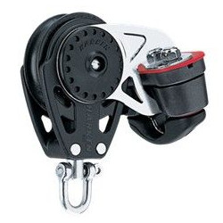 HARKEN - BOZZELLO 57 MM CON STROZZATORE CARBO BLOCK WITH CAM CLEAT