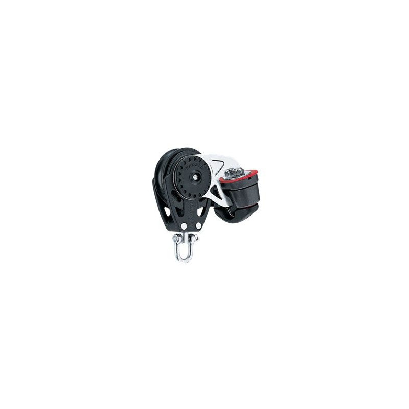 HARKEN - BOZZELLO 57 MM CON STROZZATORE CARBO BLOCK WITH CAM CLEAT