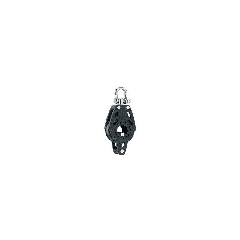 HARKEN - BOZZELLO 40 MM SINGOLO / GIREVOLE / ARRICAVO CARBO BLOCK WTH BECKET