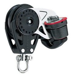 HARKEN - 40 MM SINGLE / PIVOTING CARBO BLOCK WITH  471 CLEAT