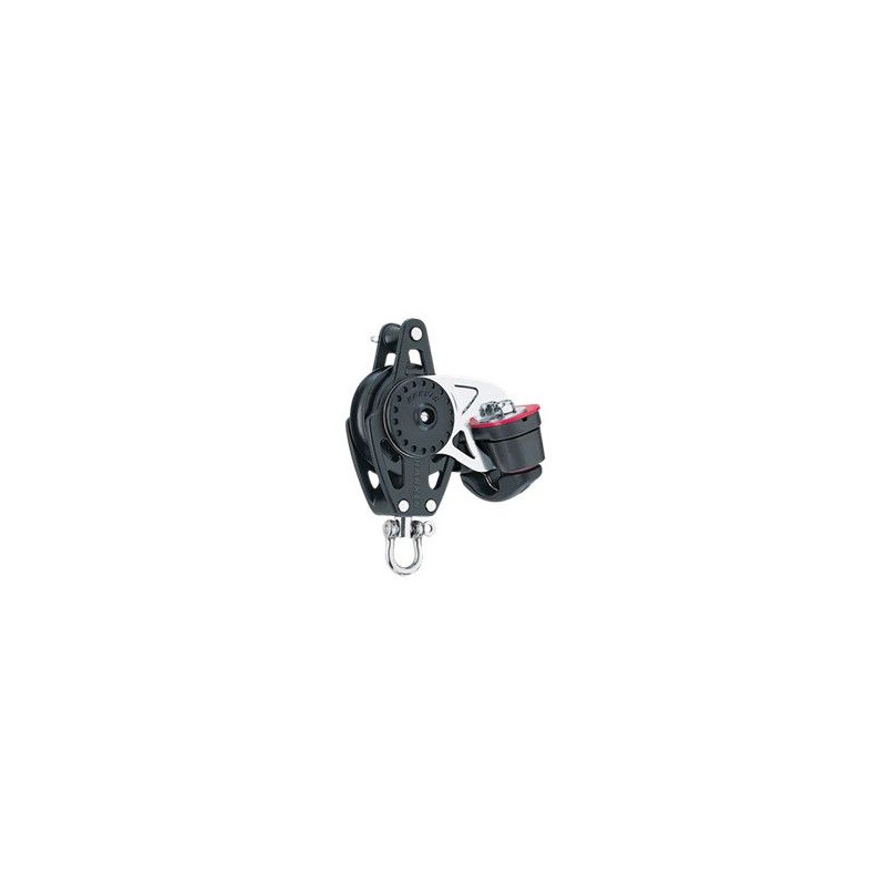 HARKEN - BOZZELLO 40 MM SINGOLO / GIREVOLE / CON STROZZATORE CARBO-CAM 471 / ARRICAVO