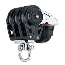 HARKEN - 40 MM TRIPLE CARBO BLOCK WITH CLEAT