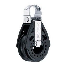 HARKEN - BOZZELLO 40 MM SINGOLO FISSO CON ATTACCO A 90° DEGREE FIXED HEAD CARBO BLOCK