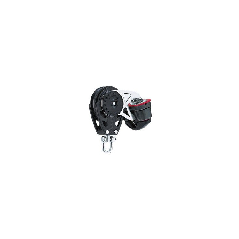 HARKEN - 75 MM WITH CLEAT CARBO BLOCK WITH CLAM CLEAT