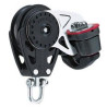 HARKEN - 75 MM WITH CLEAT CARBO BLOCK WITH CLAM CLEAT