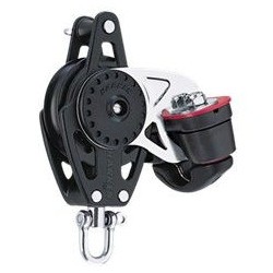 HARKEN - BOZZELLO 75 MM CON STROZZATORE E ARRICAVO CARBO BLOCK WITH BECKET AND CAM CLEAT
