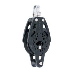 HARKEN - SHEAVE 75 MM RATCHET WITH BECKET CARBO RATCHETS UP BLOCK WITH BECKET