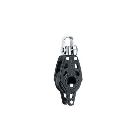 HARKEN - BLOCK 29MM SINGLE / SWIVEL / ARRICCAVO - SINGLE BLOCK WITH BECKET - CARBO
