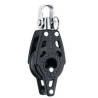 HARKEN - BLOCK 29MM SINGLE / SWIVEL / ARRICCAVO - SINGLE BLOCK WITH BECKET - CARBO