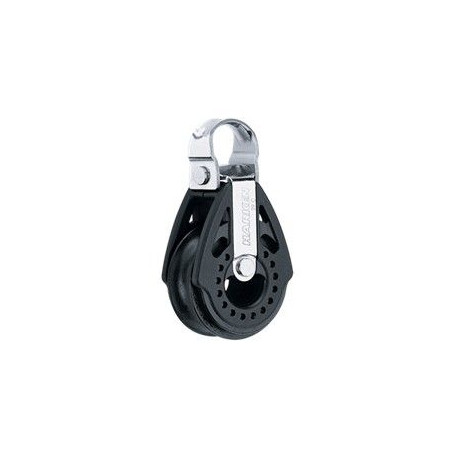 HARKEN - BOZZELLO 29 MM SINGOLO FISSO CON ATTACCO 9O° DEGREE FIXED HEAD CARBO BLOCK