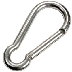CARABINER WITHOUT BOSS L 60 MM