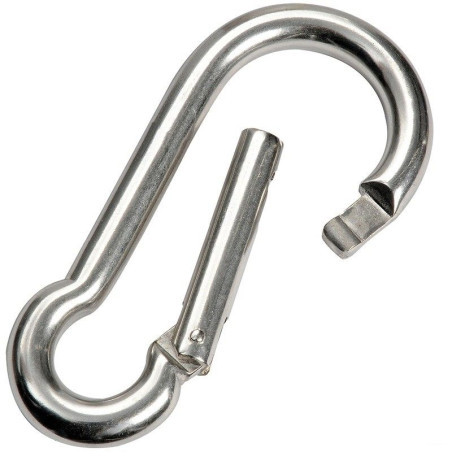CARABINER WITHOUT BOSS L 50 MM