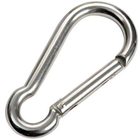 CARABINER WITHOUT BOSS L 50 MM