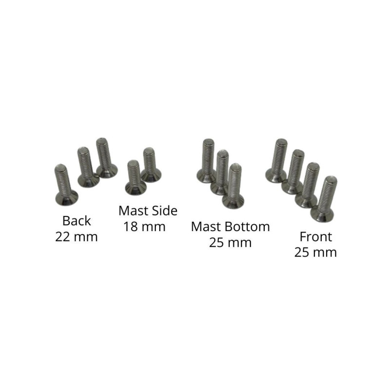 IQ FOIL - FUSELAGE SCREW SET (12x)
