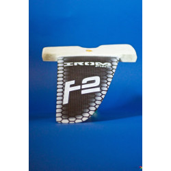 IROM FINS - PINNA CUSTOM FREESTYLE F2 IN CARBONIO, POWER BOX