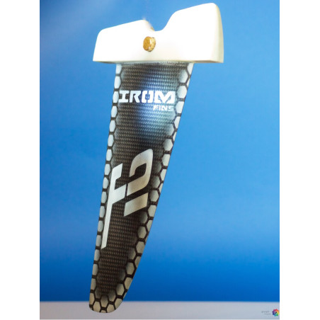 IROM FINS - PINNA CUSTOM FREESTYLE F2 IN CARBONIO, POWER BOX