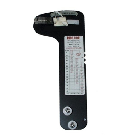 LOOS & CO - TENSION GAUGE PRO PT-2M PT2M for cable Ø 5-6-7mm
