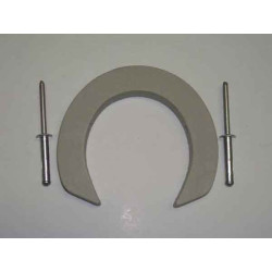 EMMETI SPARS - WHISKER POLE SUPPORT WITH 2 ALUMINIUM POP RIVETS