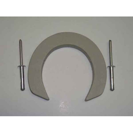 EMMETI SPARS - WHISKER POLE SUPPORT WITH 2 ALUMINIUM POP RIVETS