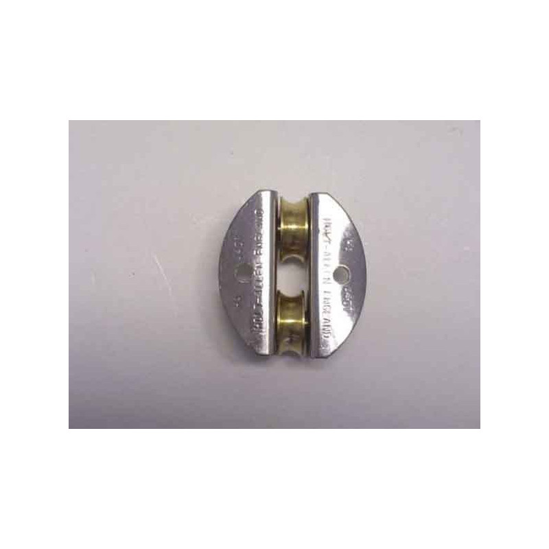 EMMETI SPARS - MAIN HALYARD DOUBLE BLOCK (BOTTOM EXIT)