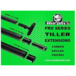 MURPHY'S - STICK IN CARBONIO PRO SERIES DIAMETRO 24,4 CM  LUNGHEZZA 2500 CM  SENZA SNODO PER 49ER E CATAMARANI