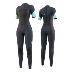 MYSTIC -Brand Shortarm 3/2mm Bzip Flatlock Women