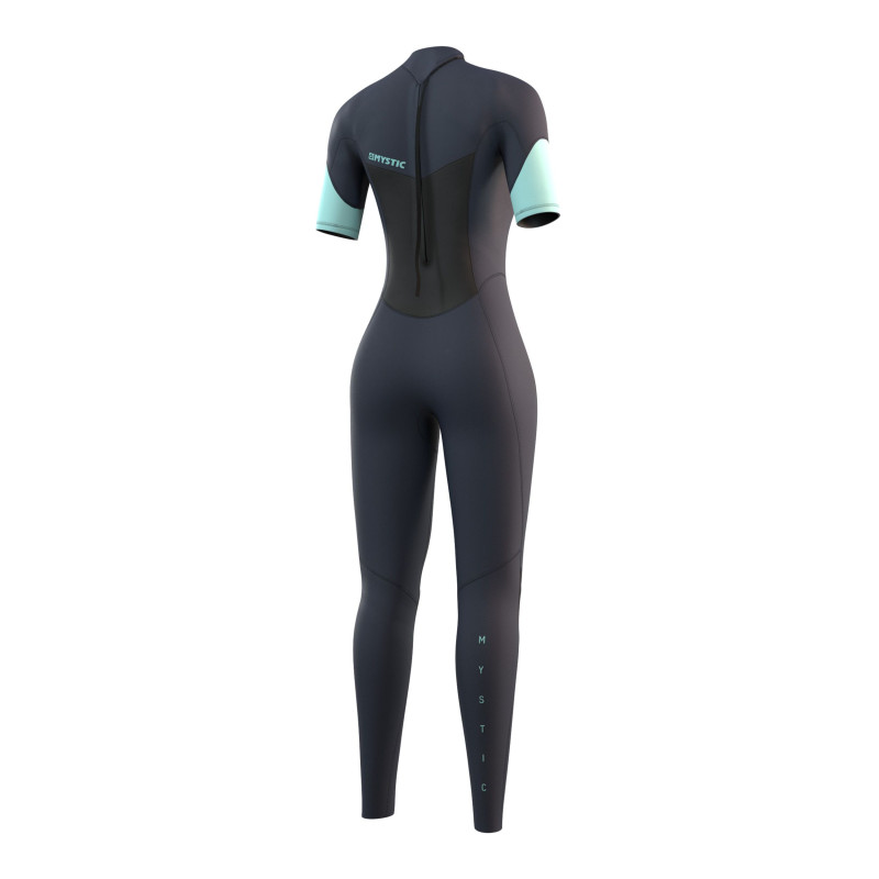 MYSTIC -Brand Shortarm 3/2mm Bzip Flatlock Women