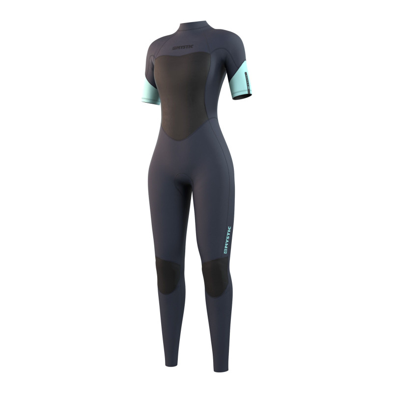 MYSTIC -Brand Shortarm 3/2mm Bzip Flatlock Women
