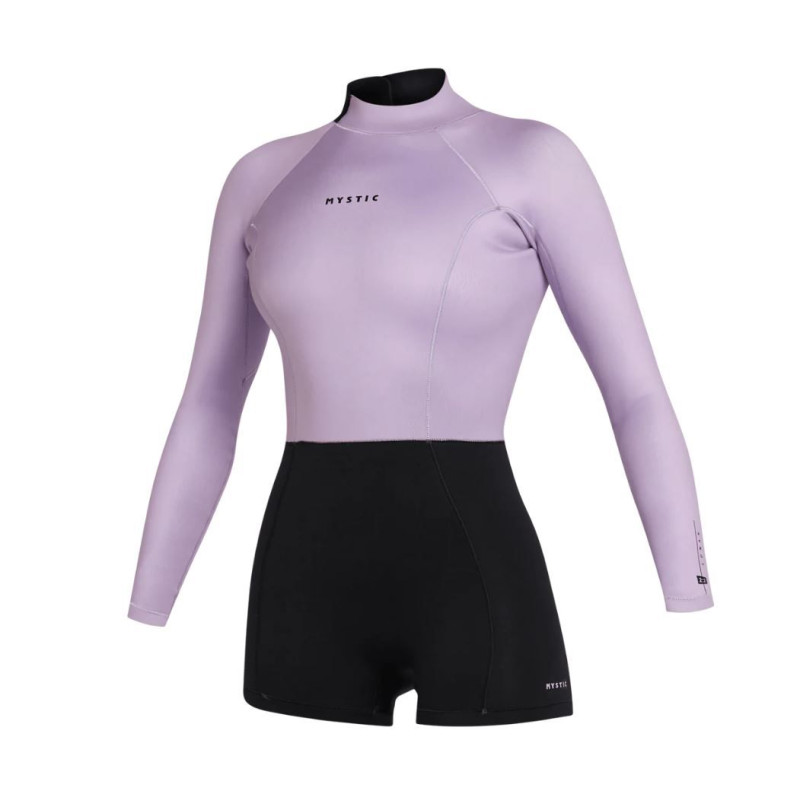 MYSTIC - LUNAR LONGARM SHORTY 2/2 MM BACKZIP WOMEN
