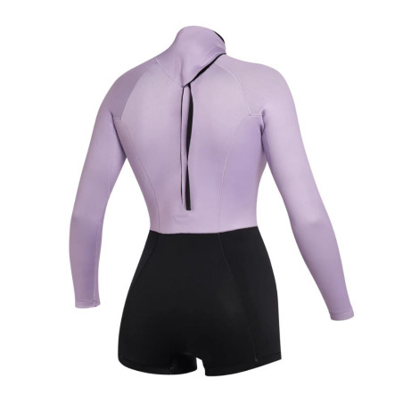 MYSTIC - MUTA SHORTY MANICA LUNGA 2/2 MM LUNAR BACK ZIP PINK