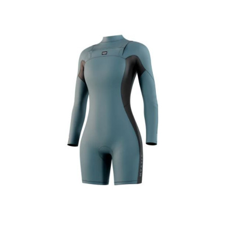 MYSTIC - MUTA SHORTY MANICA LUNGA HAVEN 3/2 DONNA - TEAL