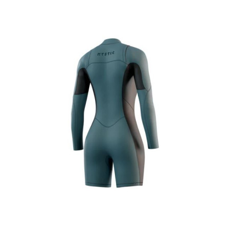 MYSTIC - MUTA SHORTY MANICA LUNGA HAVEN 3/2 DONNA - TEAL