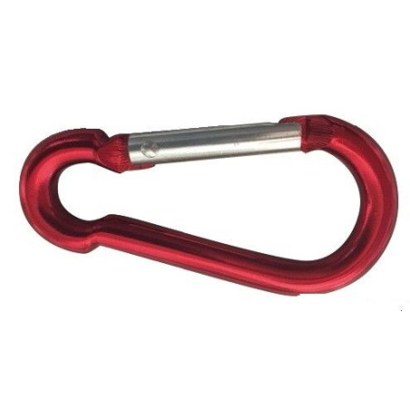 CARABINER IN LIGHT ALLOY L 50 MM.
