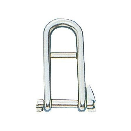 SHACKLE STAINLESS STEEL SNAP-IN WITH LATCH 6 MM.