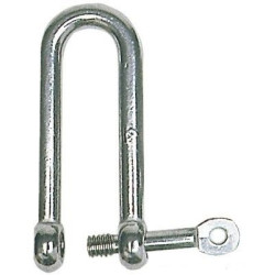 SHACKLE LONG STAINLESS STEEL U-AXIS UNMISSABLE 6 MM.
