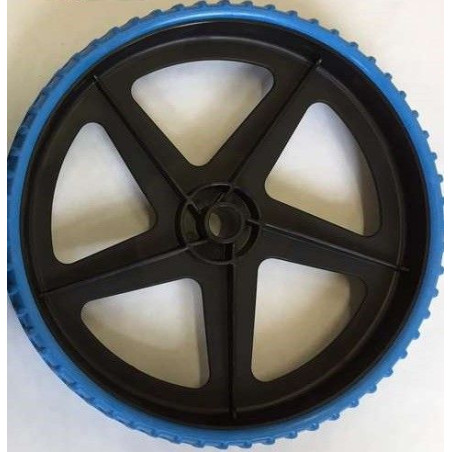 PRACTIC - CARRELLO OPTIMIST CON RUOTE ANTIFORATURA BLU