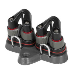 ILCA - BASE COMPLETA HARKEN PER BASE E CUNNINGHAM STROZZATORI ALU CAM-MATIC ALLUMINIO