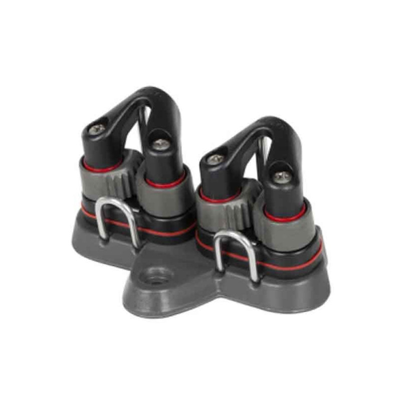 ILCA - BASE COMPLETA HARKEN PER BASE E CUNNINGHAM STROZZATORI ALU CAM-MATIC ALLUMINIO
