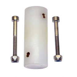 SIDE ON - TENDON DI RICAMBIO IN URETANO BIANCO 21MM + VITI WINDSURF