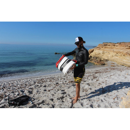 SAFE - INFLATABLE SUP BOARD travel 9'6" + LEASH + PADDLE