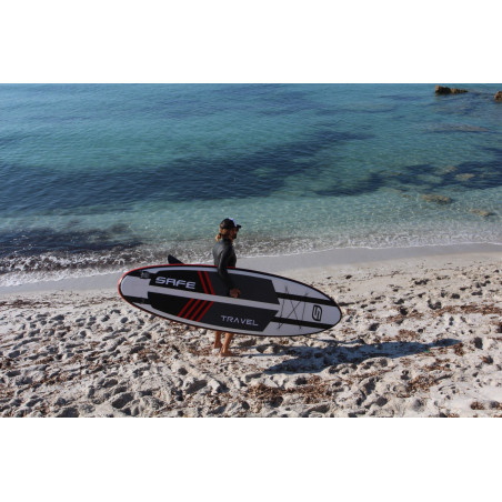SAFE - TAVOLA SUP GONFIABILE travel 9'6" + LEASH + PAGAIA