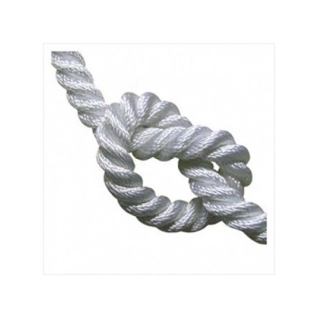 BENVENUTI - MOORING ROPE TWISTED MEDIUM TENACITY BIANCA - BY METER